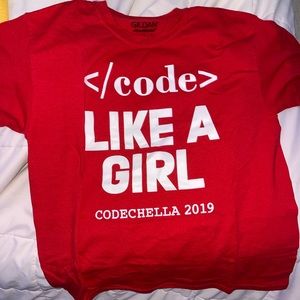RED CODECHELLA SHIRT